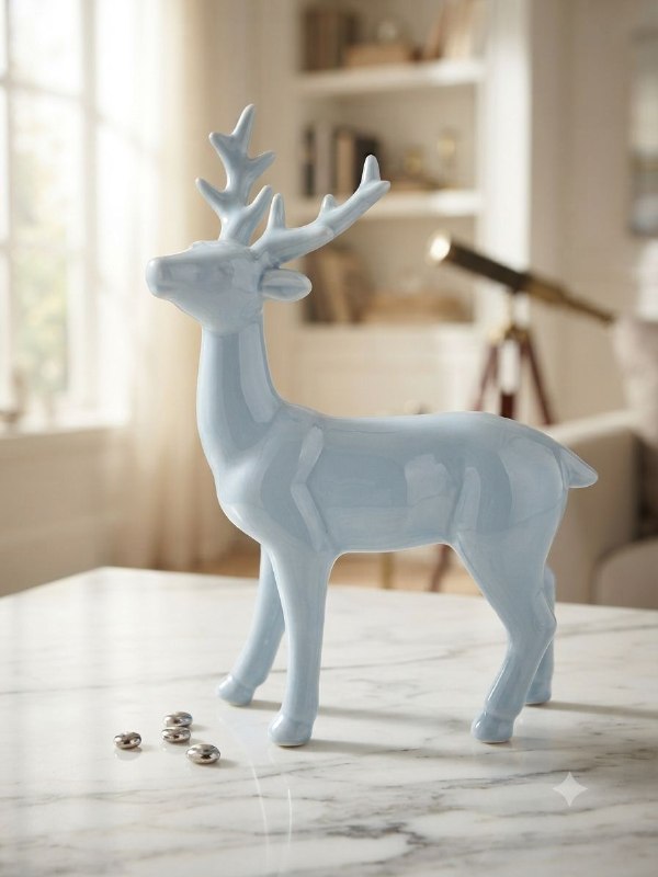 A standing gazelle