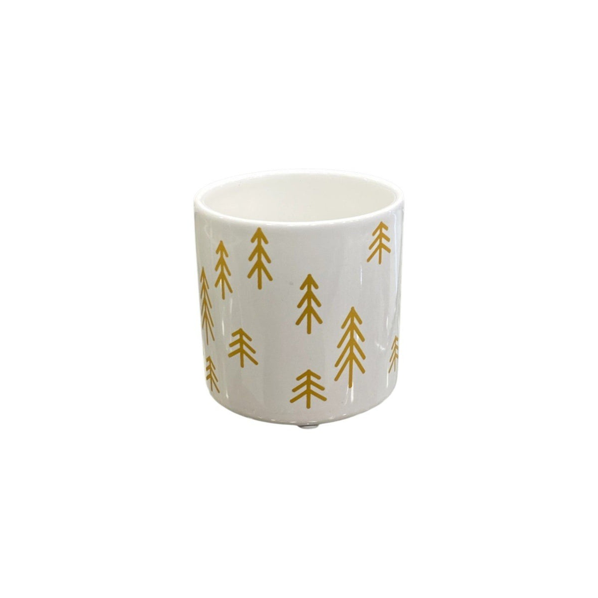 Gold tree candle holder