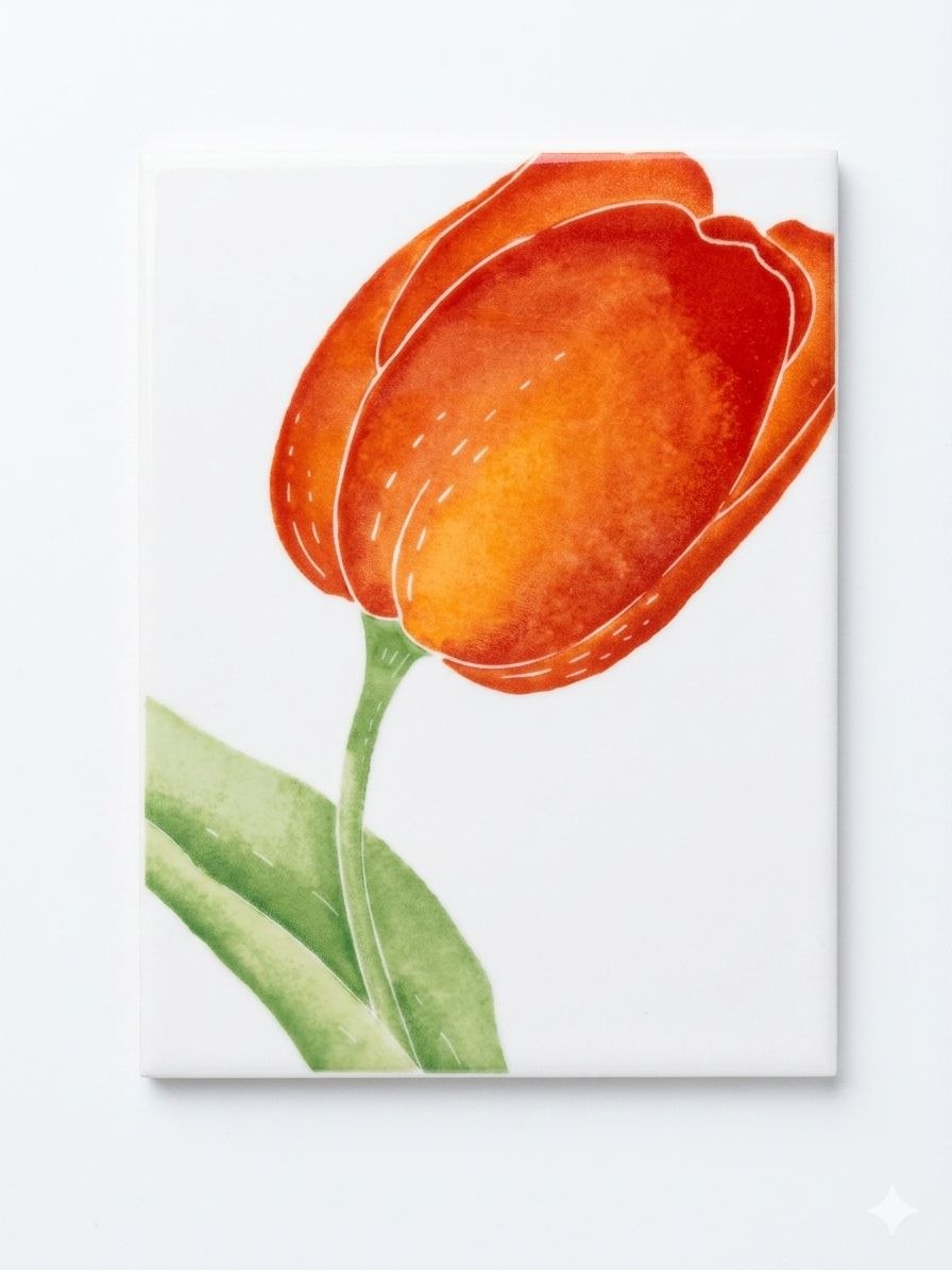 ceramic rose frame