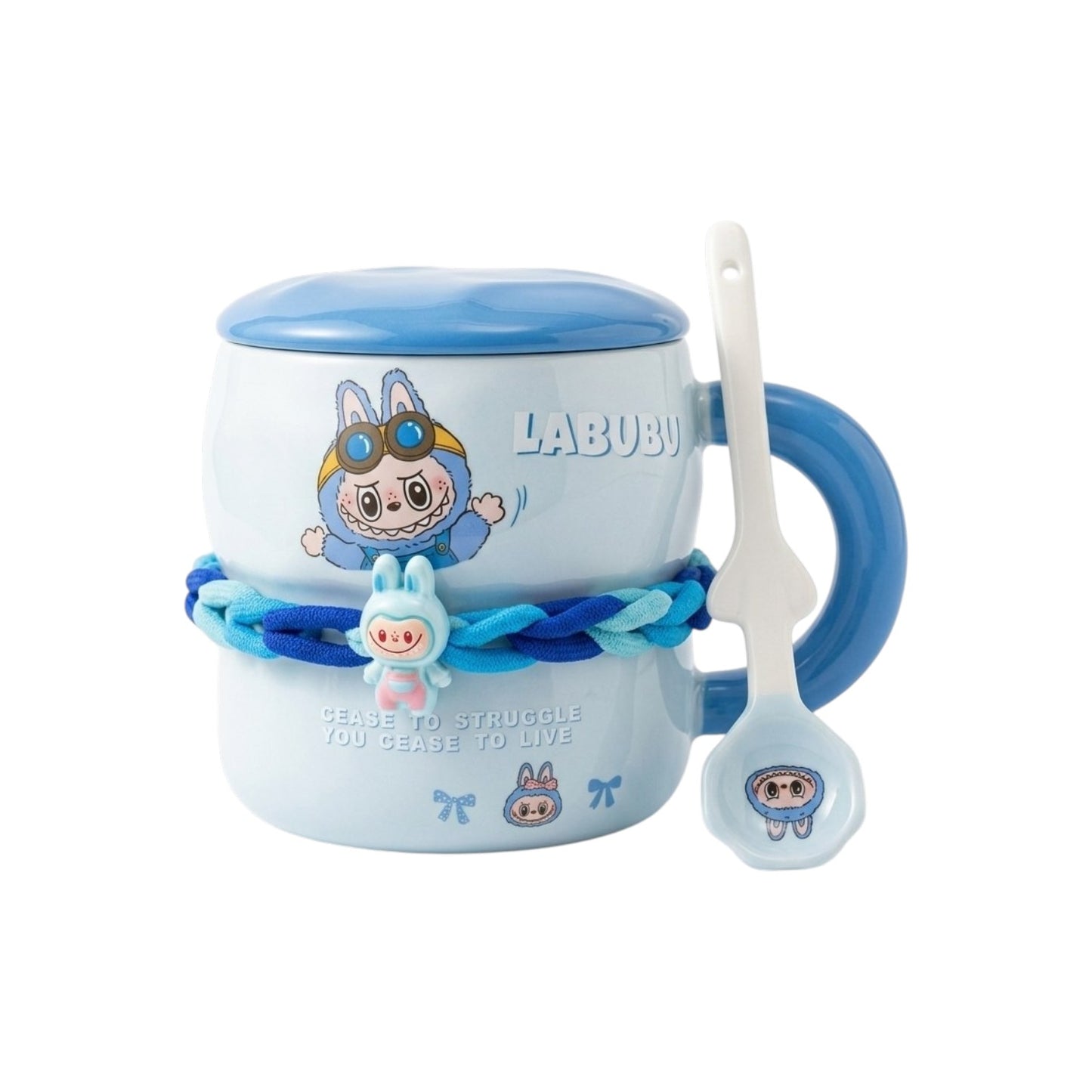 Labobo Mug with Lid and Spoon