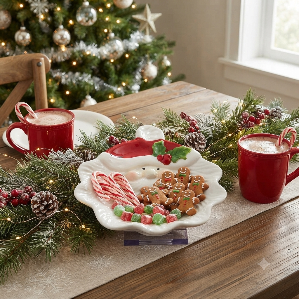 Santa's face plate