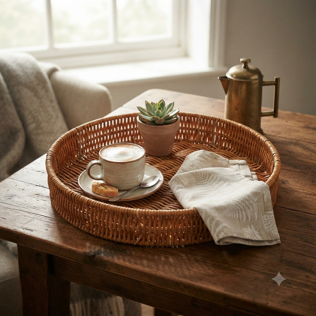 Round tray