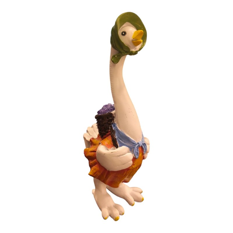 Large porcelain duck