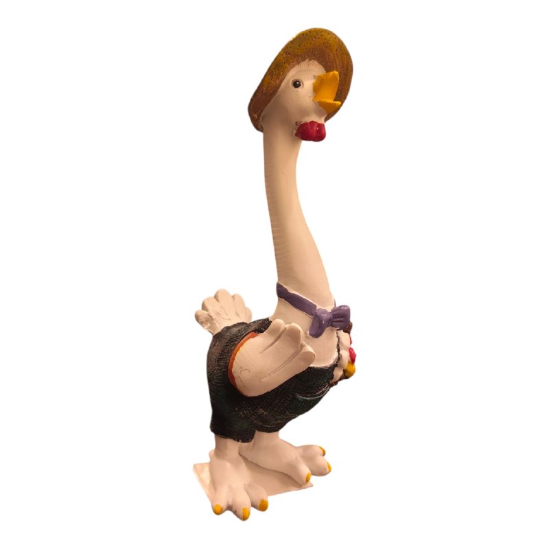 Large porcelain duck