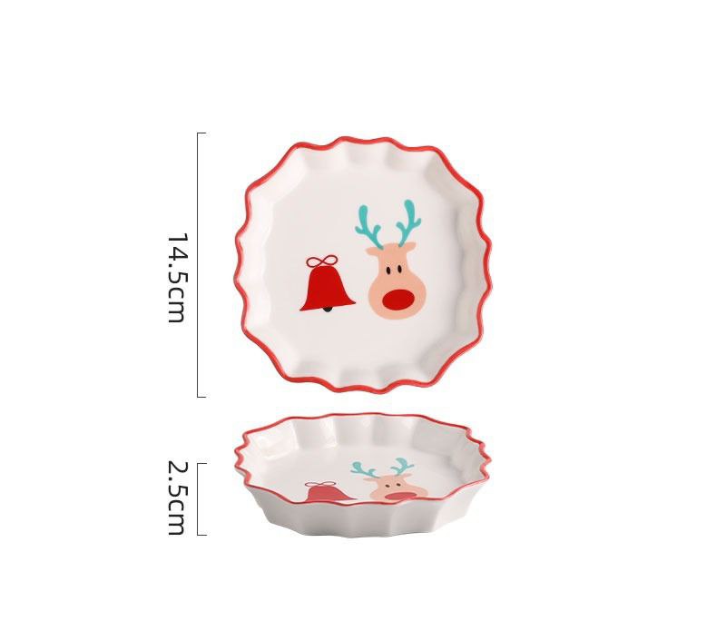 Christmas Ceramic Plate