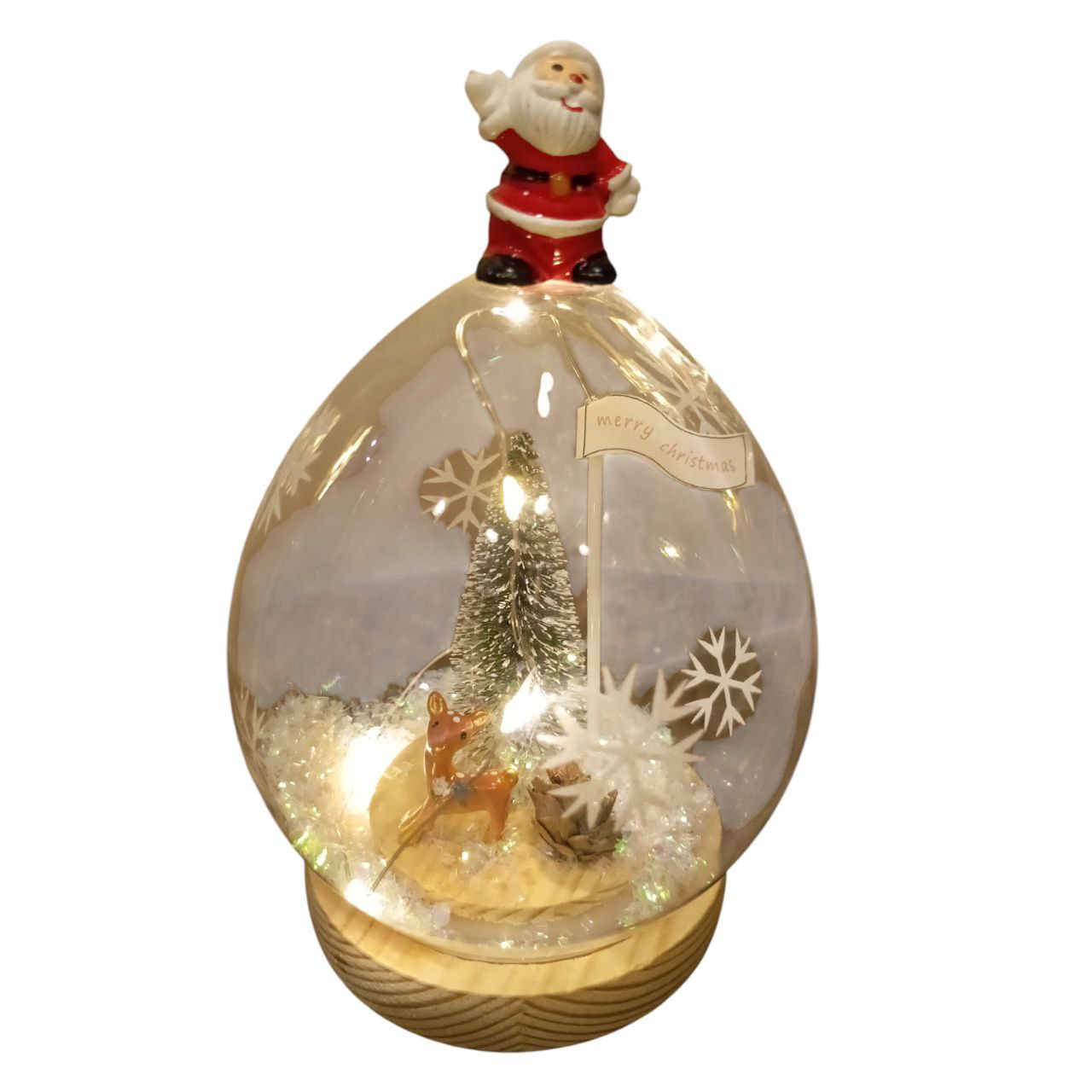 Decorative Snowball Lamp For Christmas