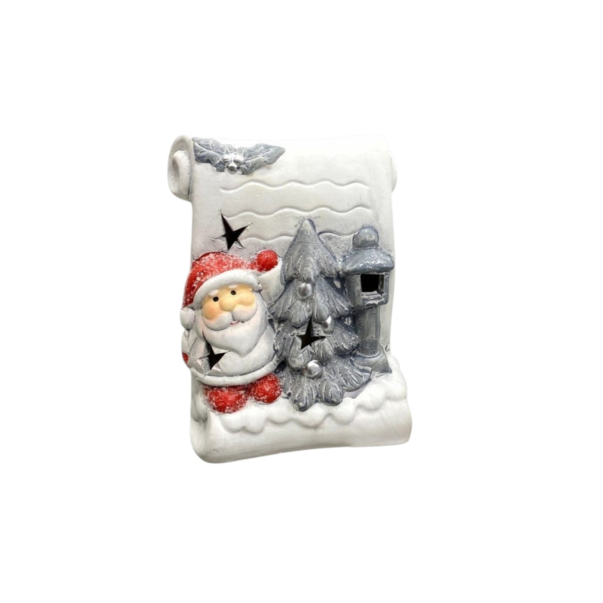 Light-up Christmas letter-shaped figure