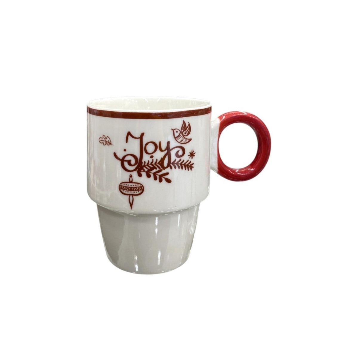 Double-walled Christmas mug