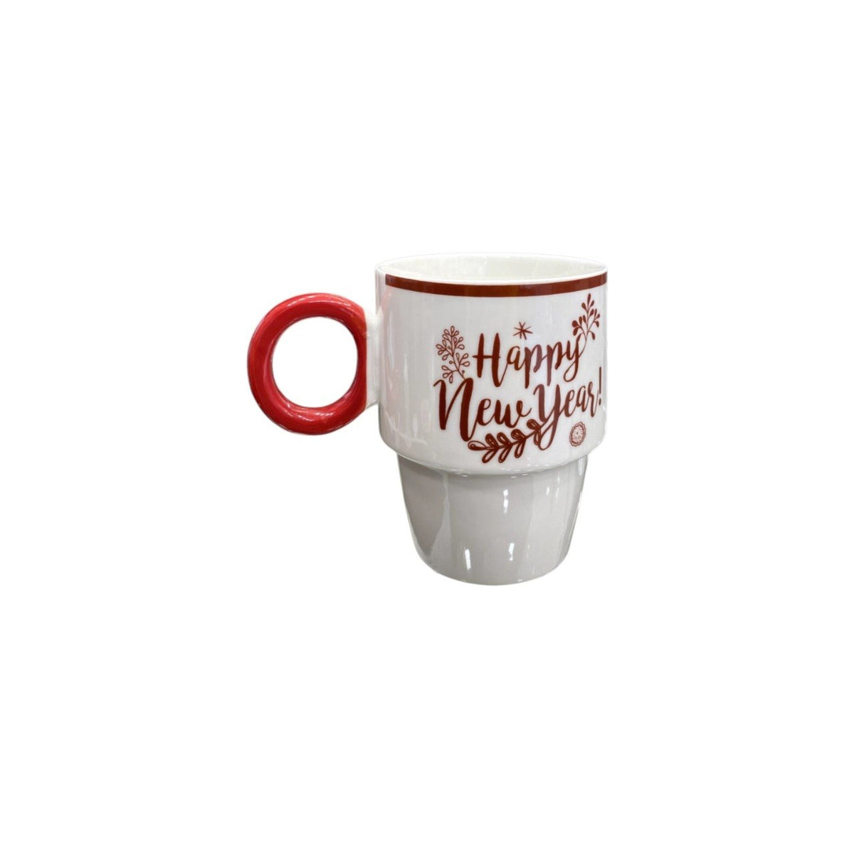 Double-walled Christmas mug