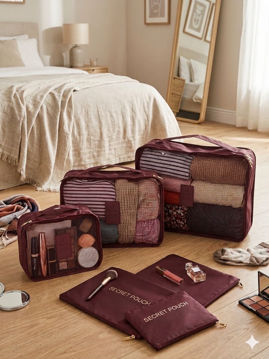 Travel organizing bag
