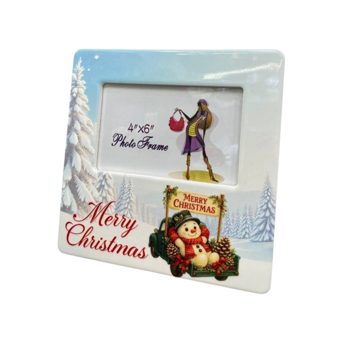 Christmas Ceramic Frame