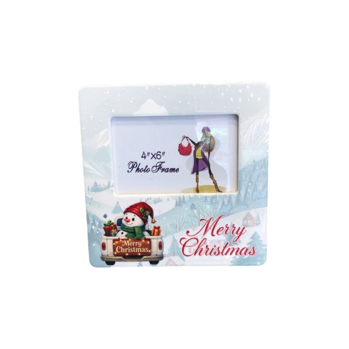 Ceramic Christmas frame