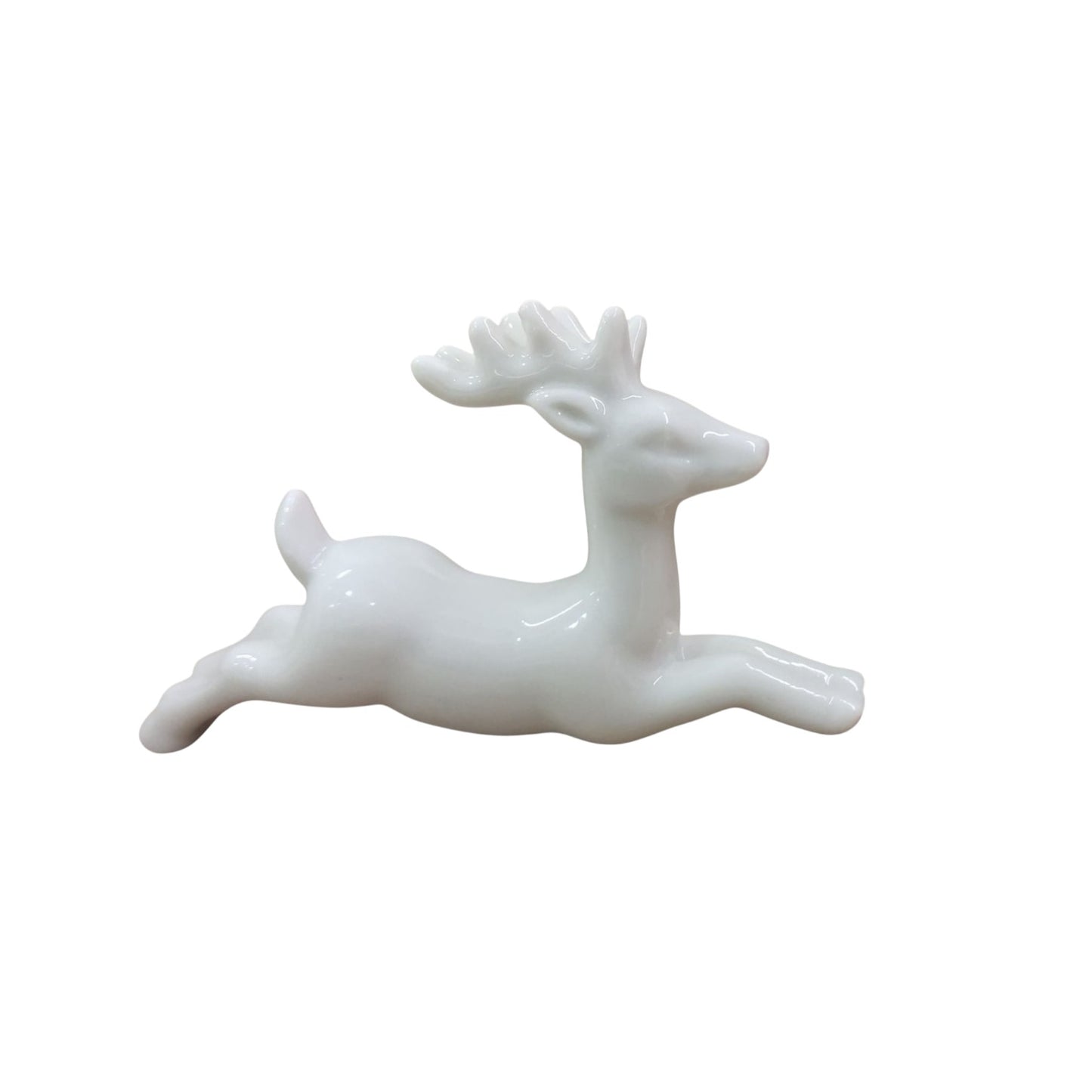 Ceramic gazelle running