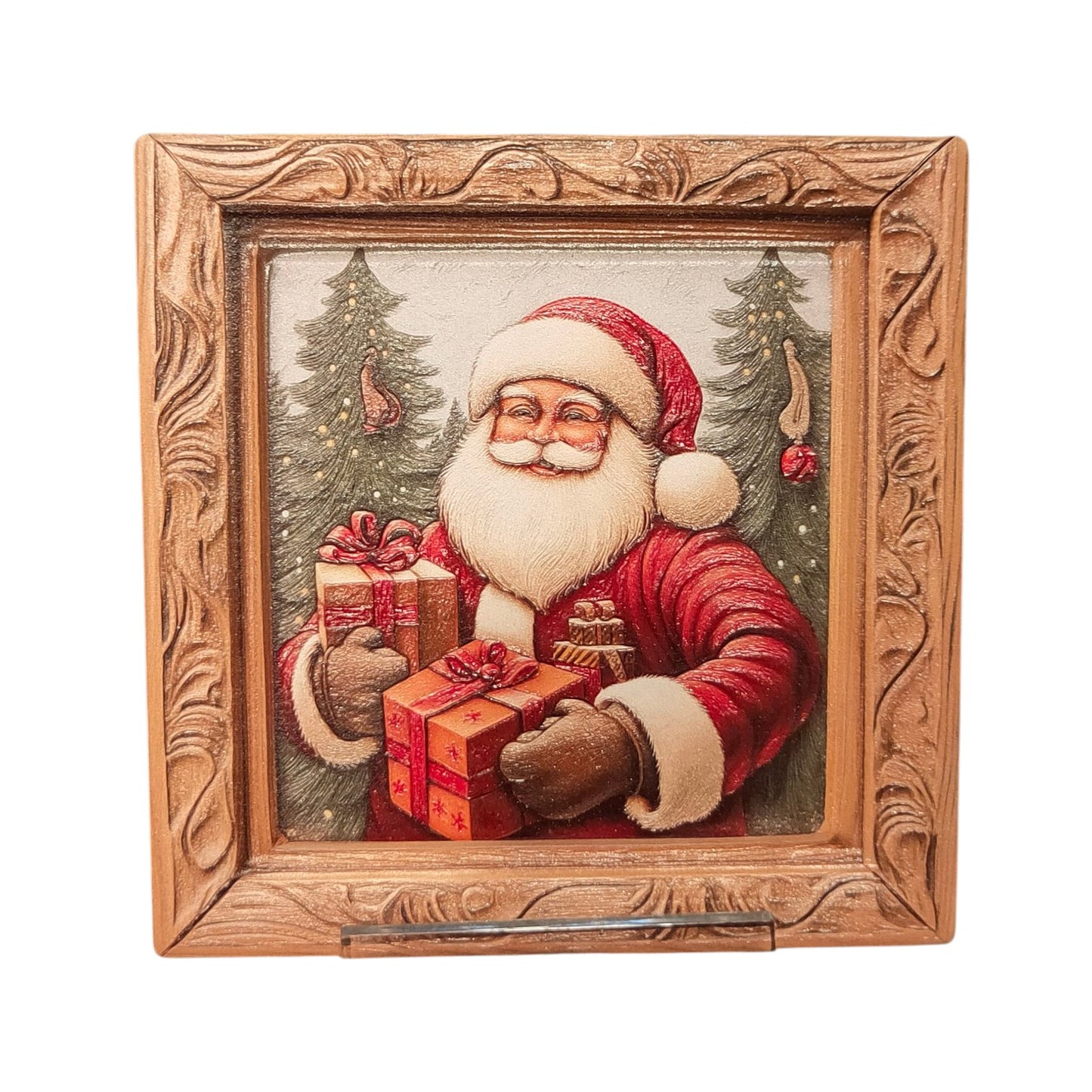 3D Square Ceramic Coaster