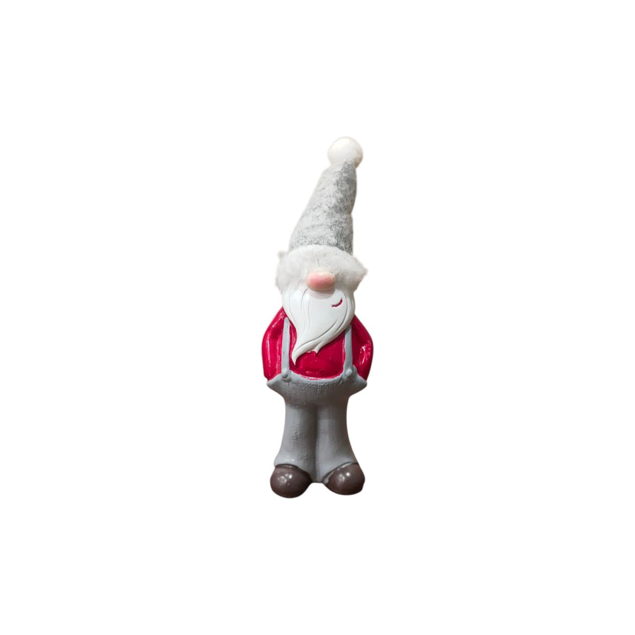 Santa salopette standing