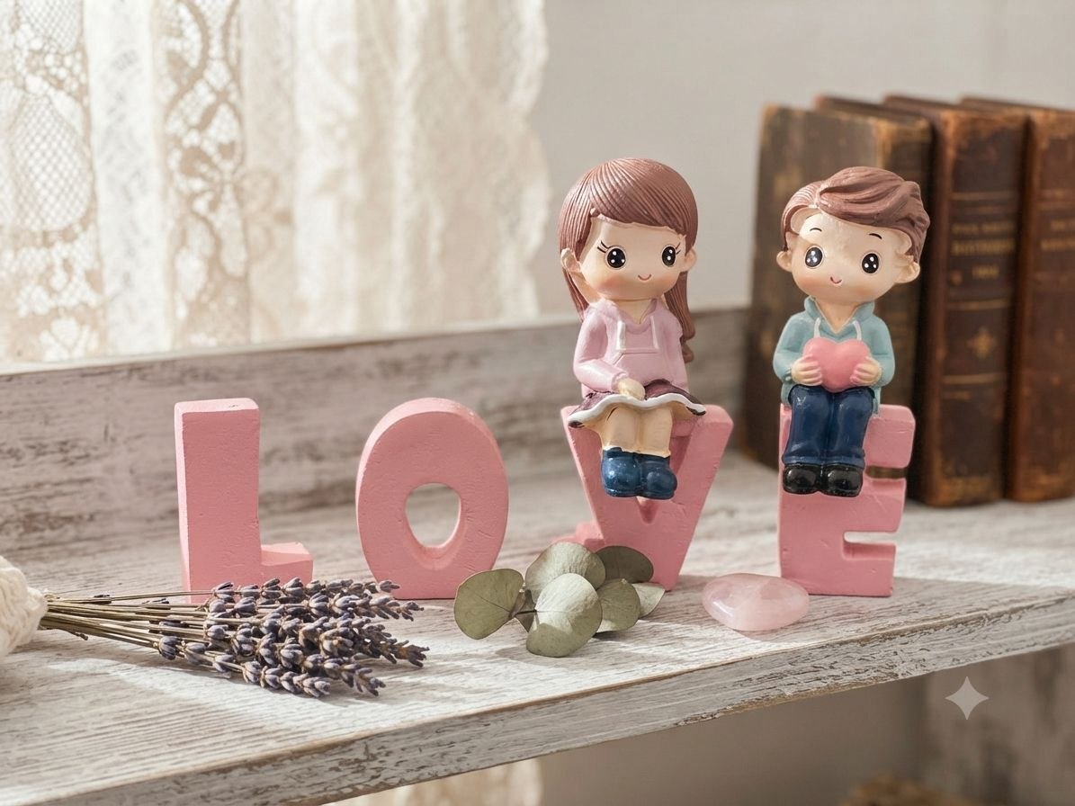 Seated LOVE statue