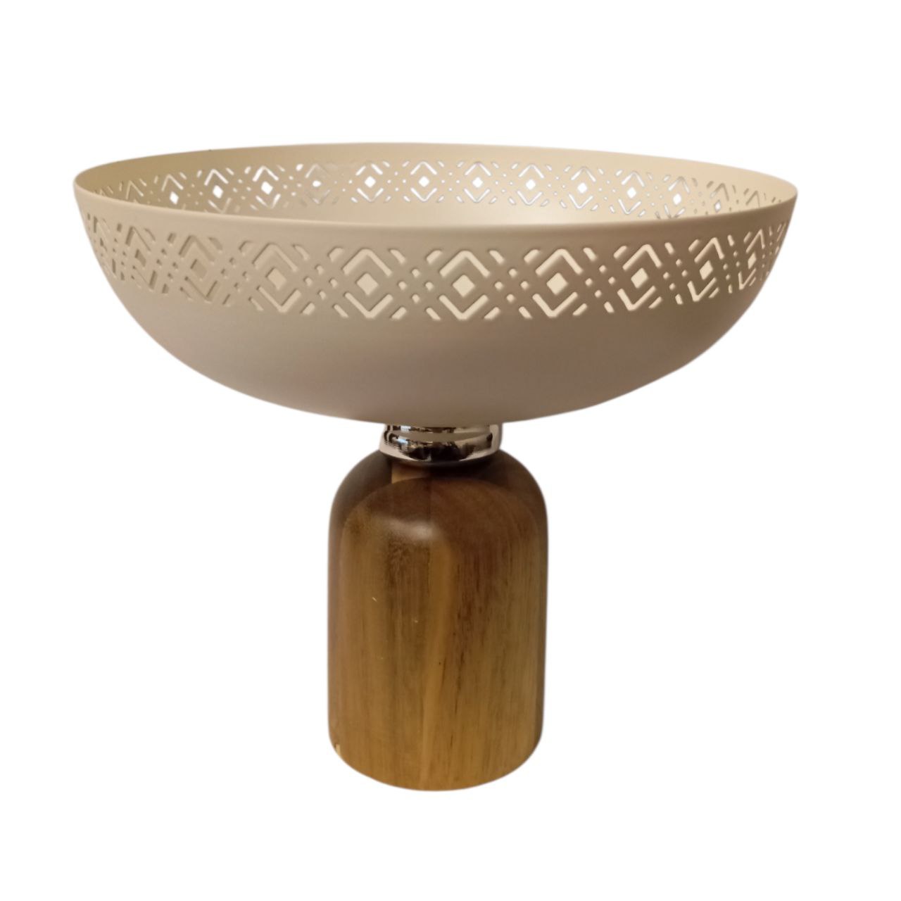 Chocolate holder with a wooden base