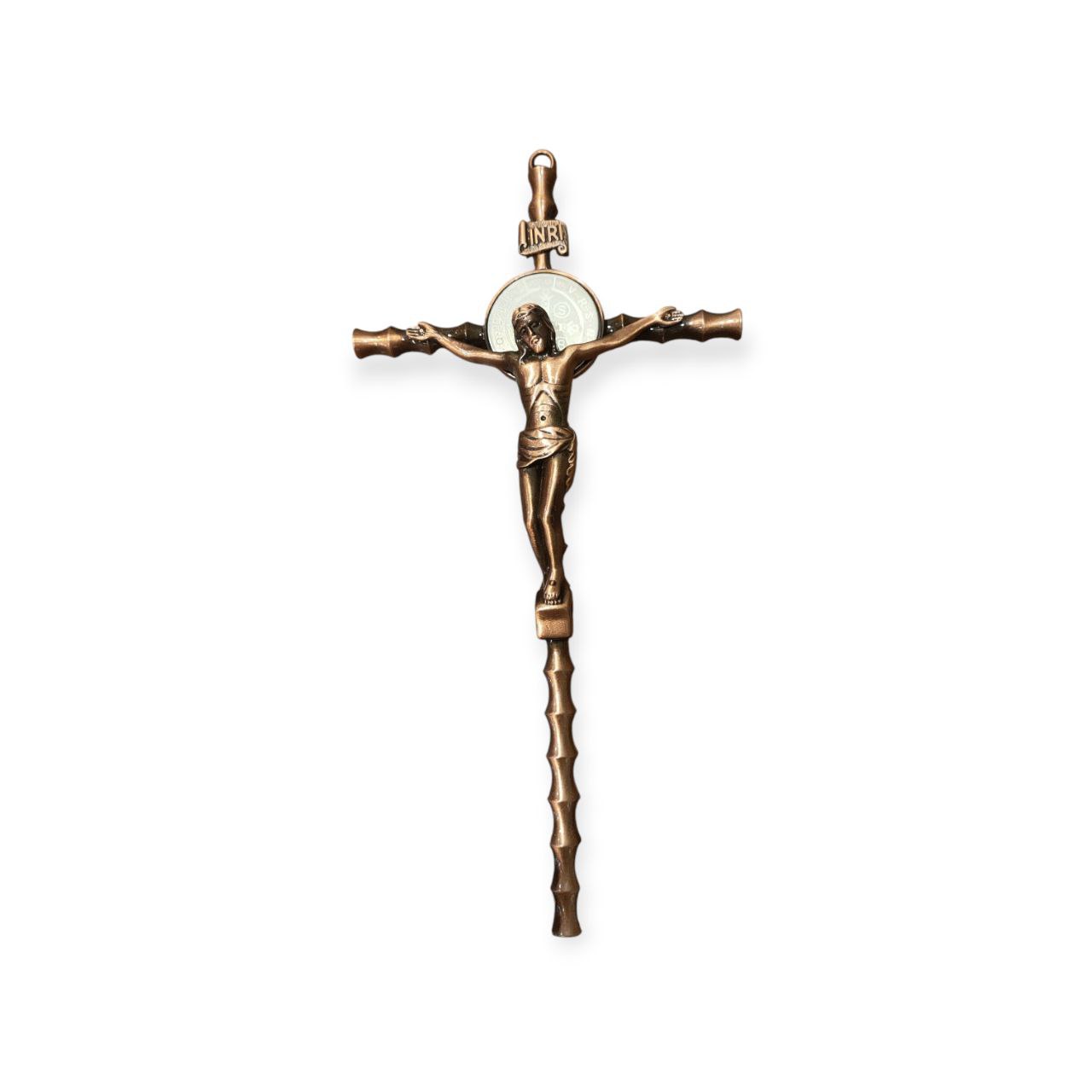 Metal cross pendant