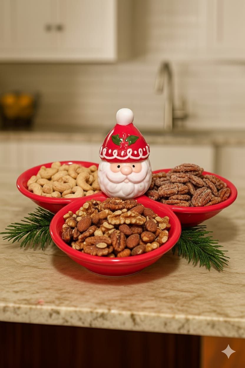 Santa Snacks plate