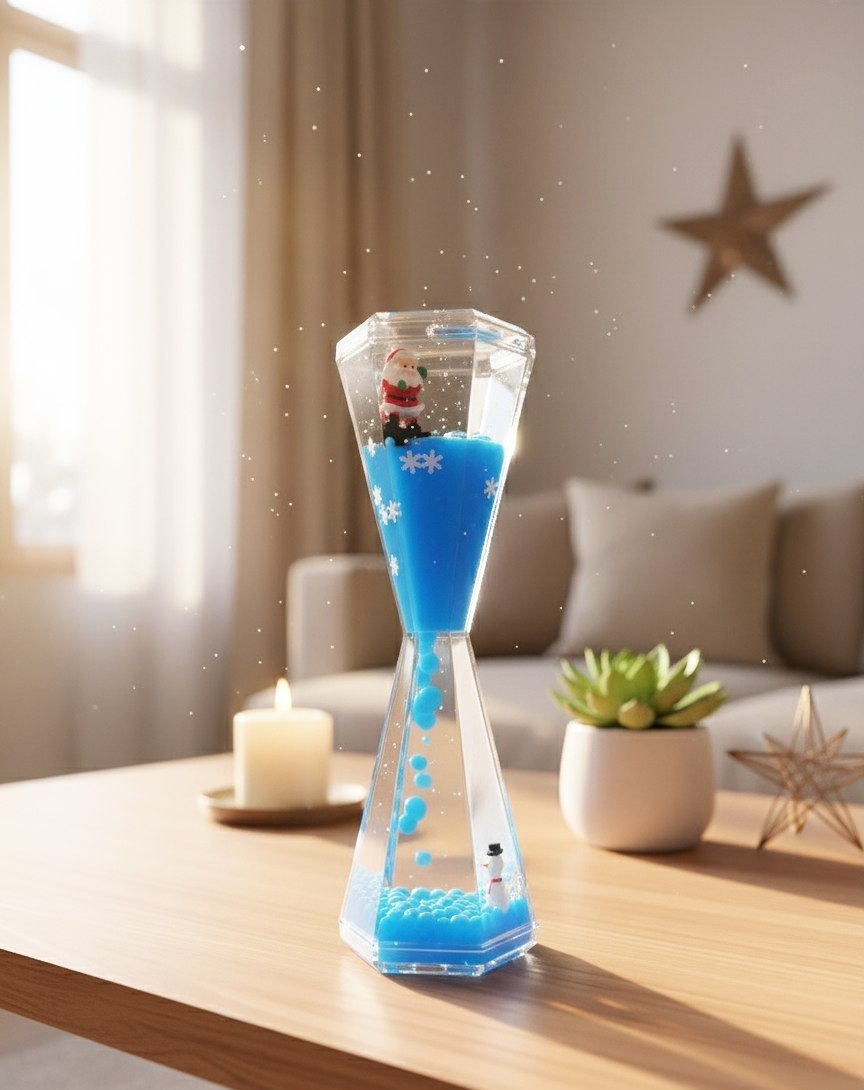 Christmas cone water clock