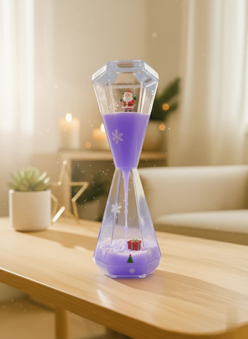 Christmas cone water clock