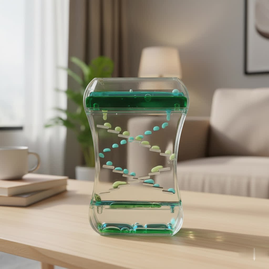 Water clock drops