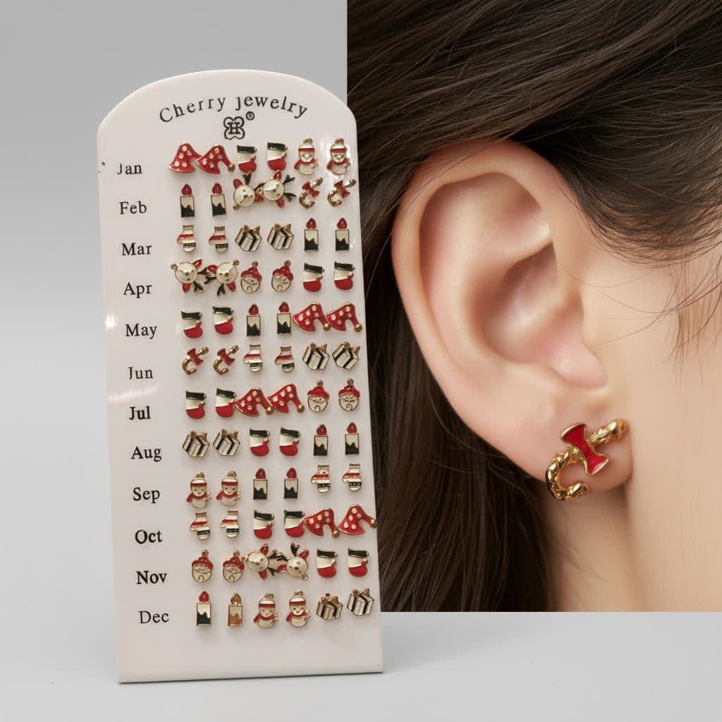 Christmas metal hoop