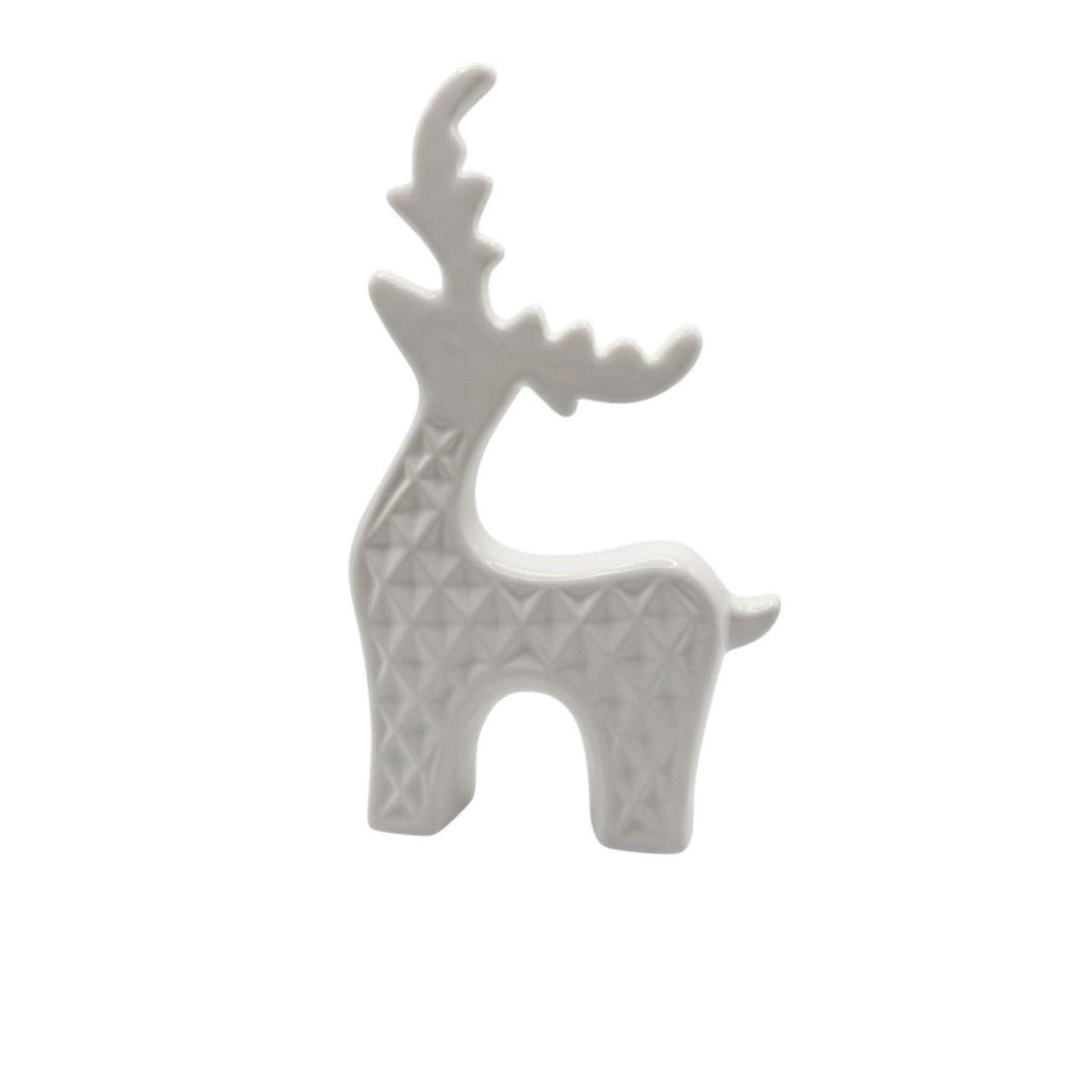 Gazelle sitting on ceramic tiles