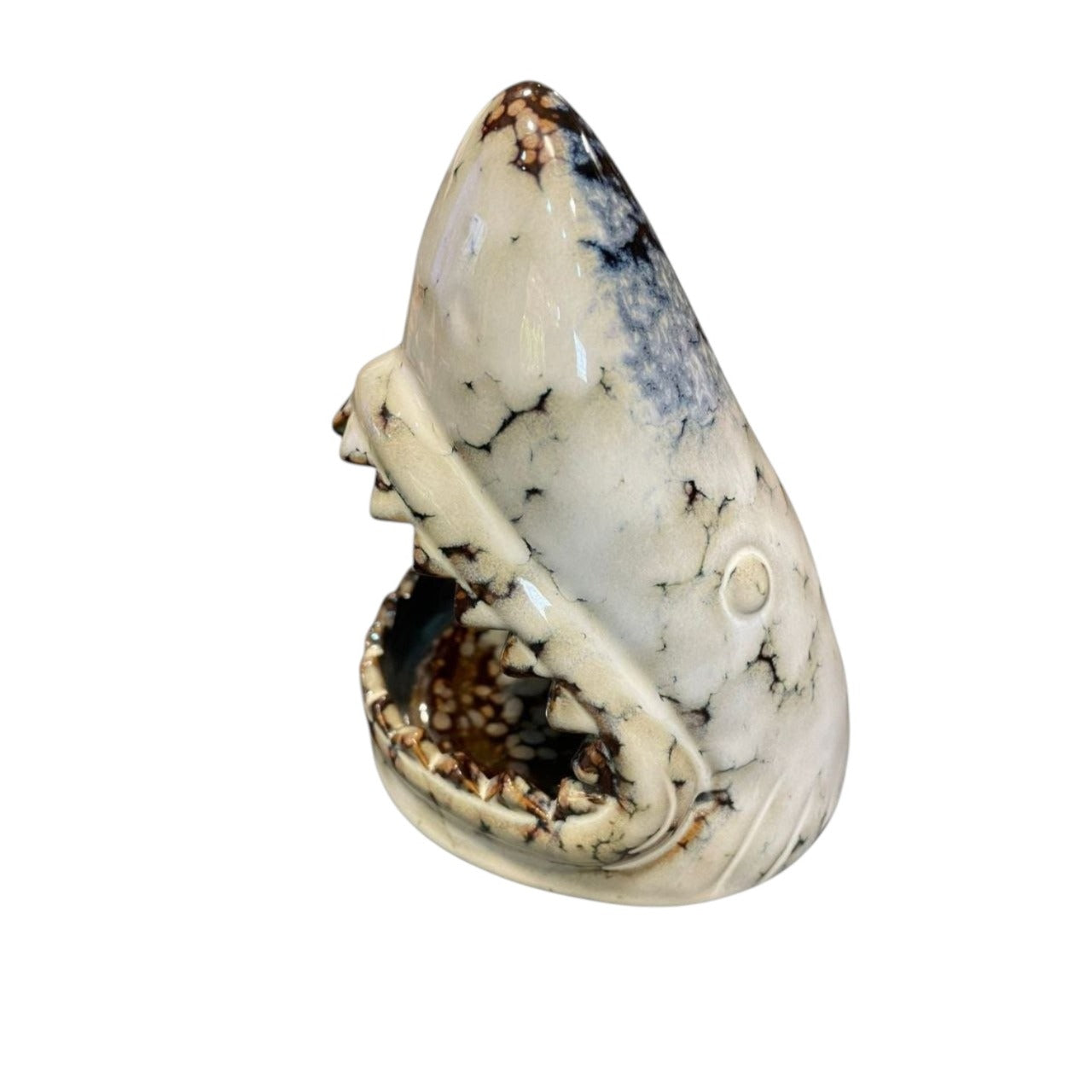 Ceramic shark decoration
