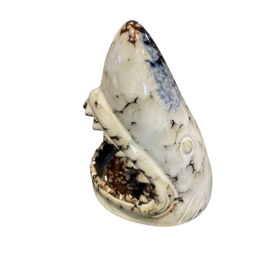 Ceramic shark decoration