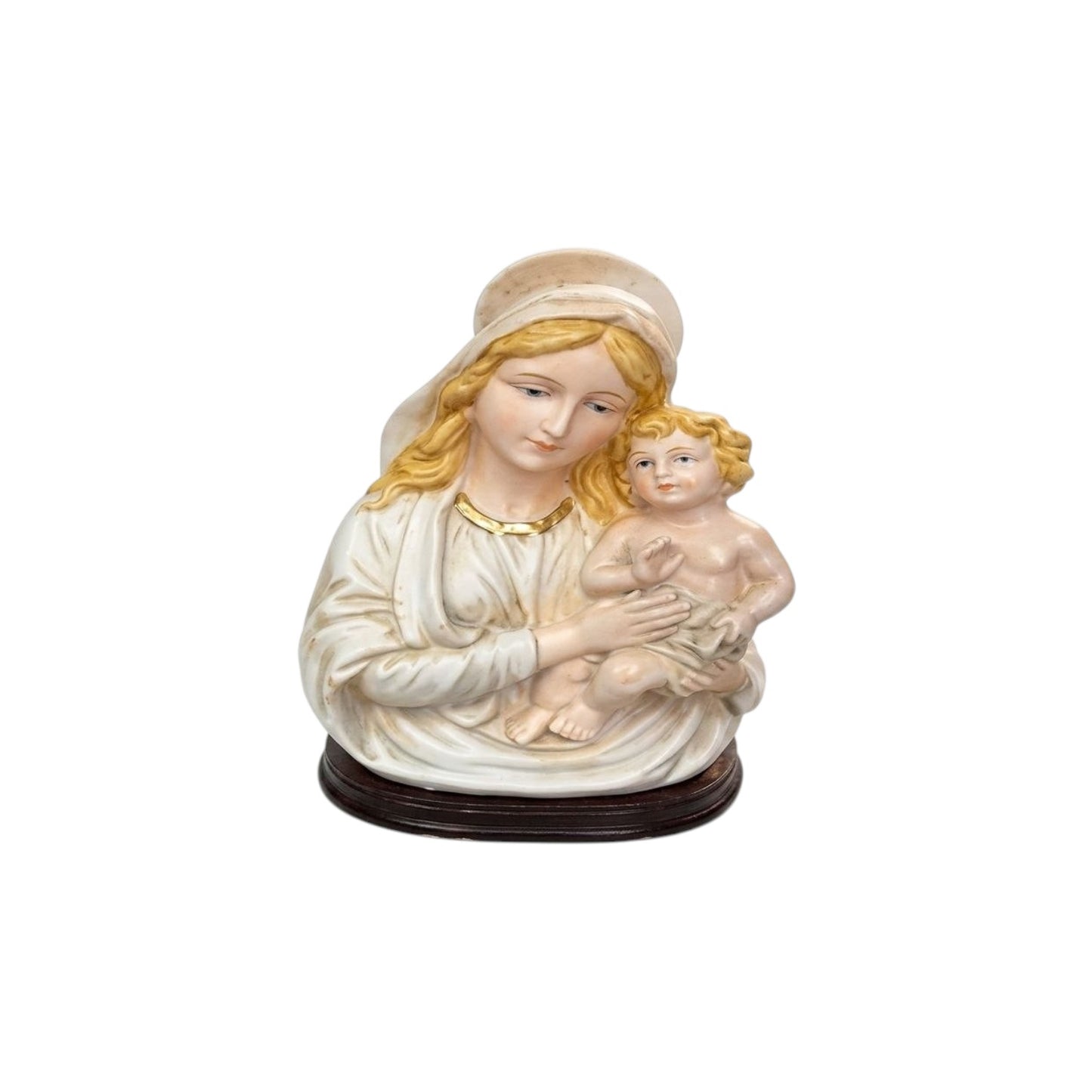 The Virgin carries Christ