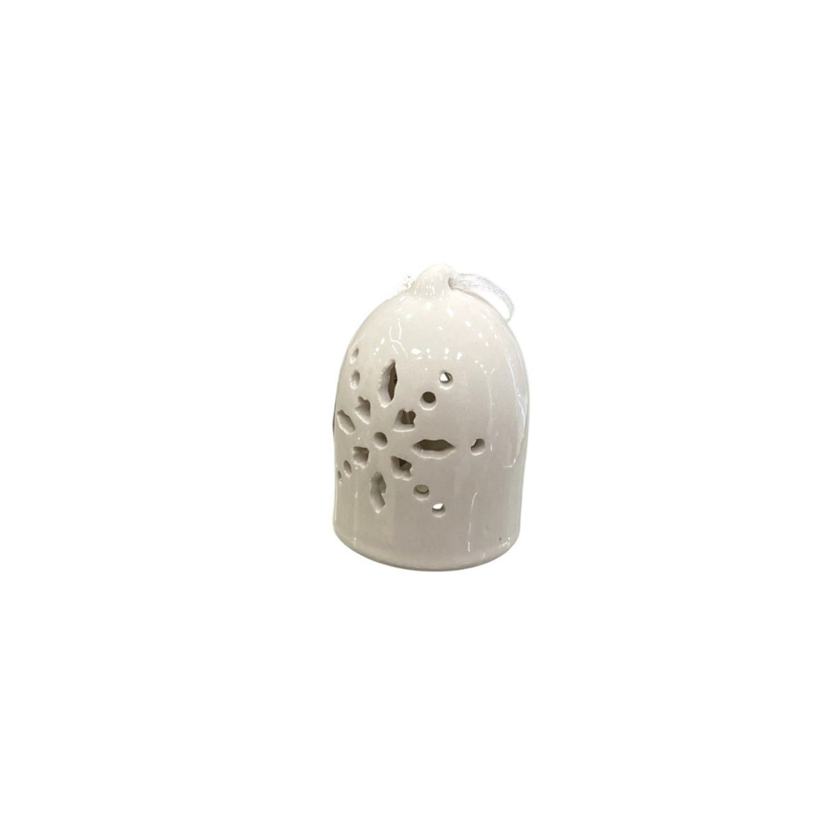 Hanging ceramic bell