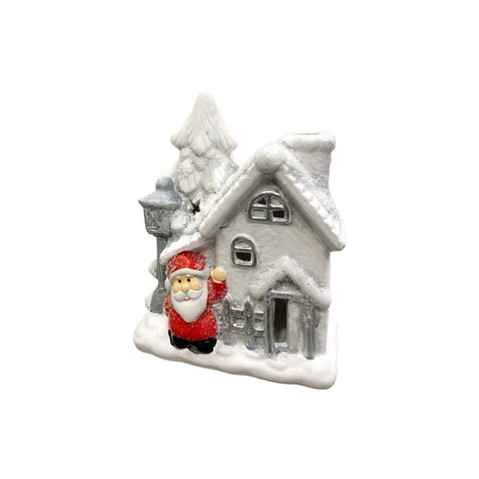 Illuminated Christmas house