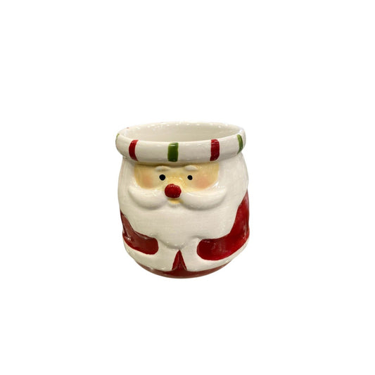 Ceramic Santa Christmas Pencil Holder