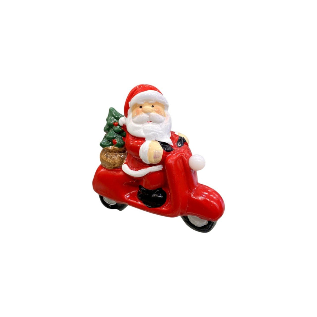 Light-up Santa motorcycle