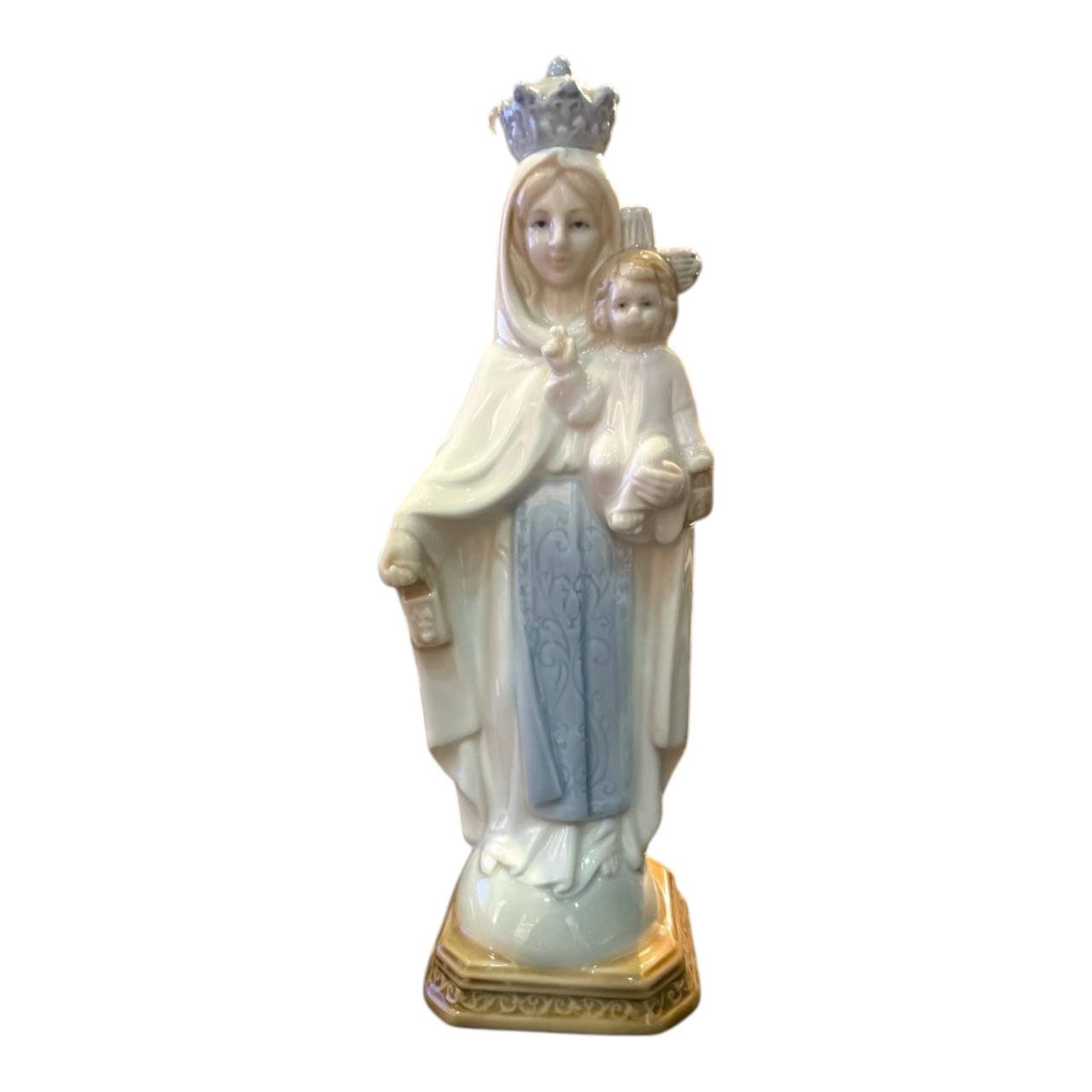 Statue of the Virgin Queen Porcelain