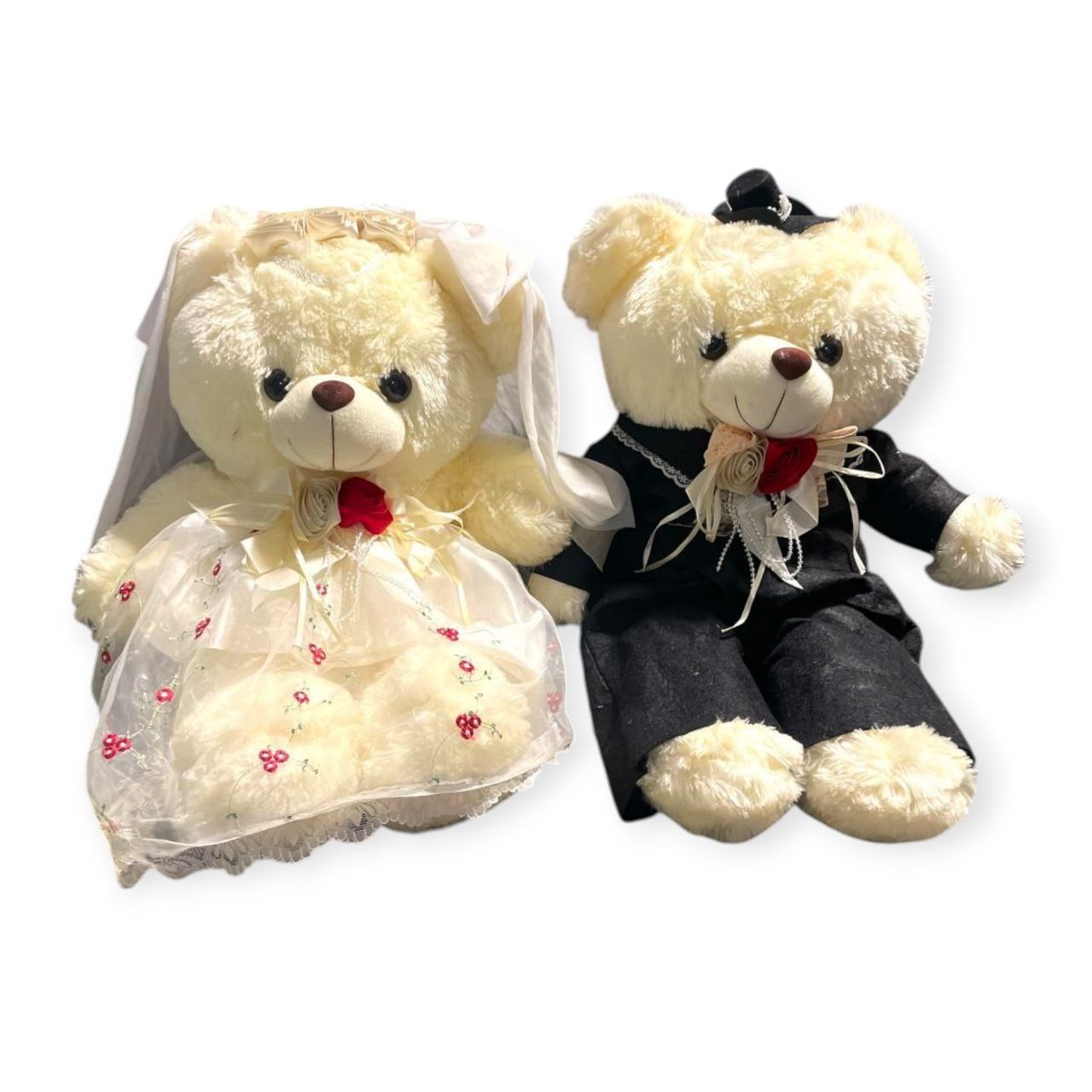 large wedding teddy bear