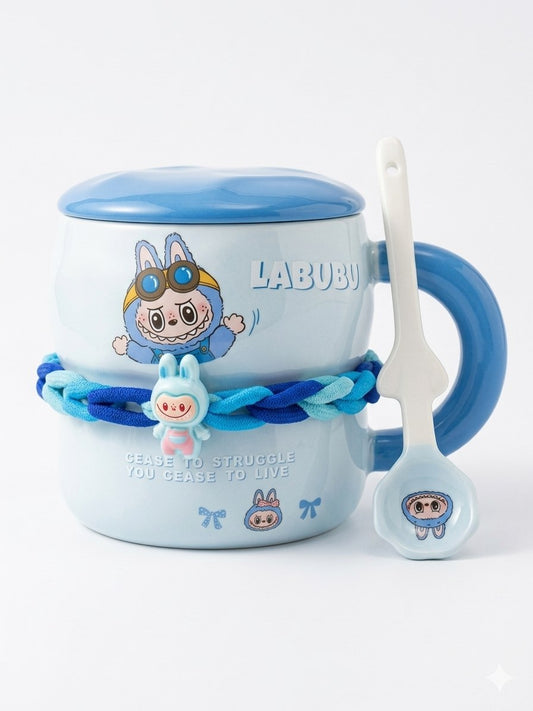 Labobo Mug with Lid and Spoon