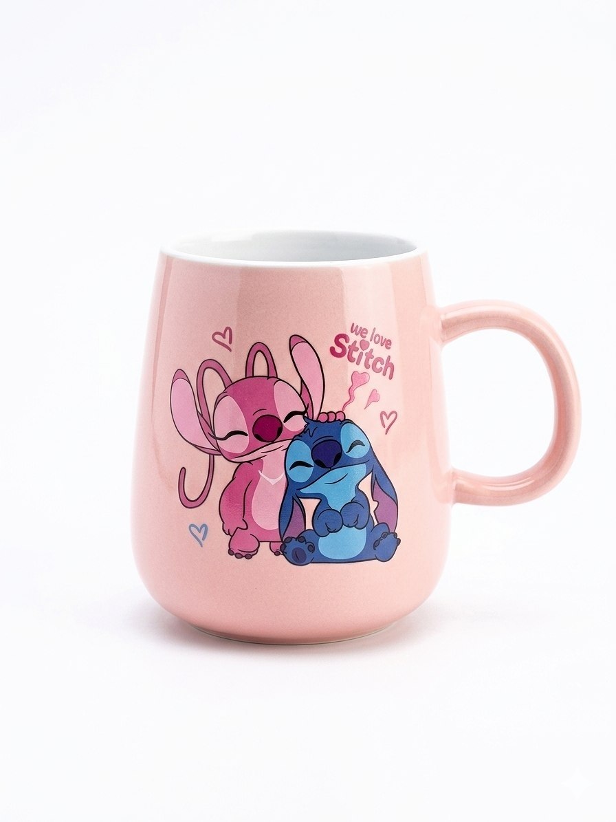Stitch and Angel mug