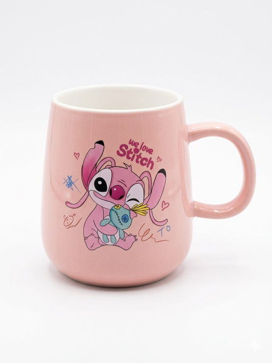 Pink Stitch mug