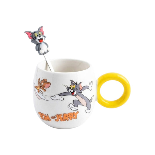 Tom and Jerry cup with spoon