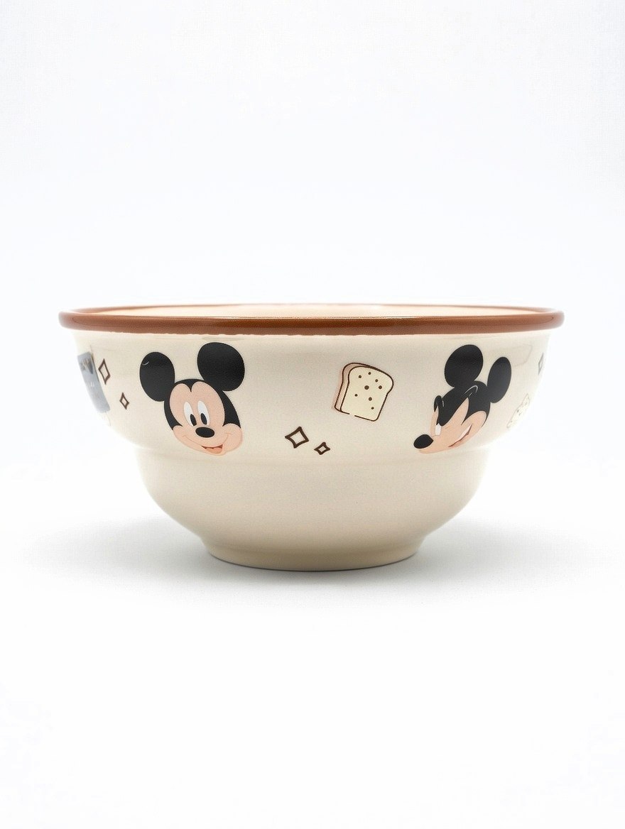 Brown Mickey Mouse bowl