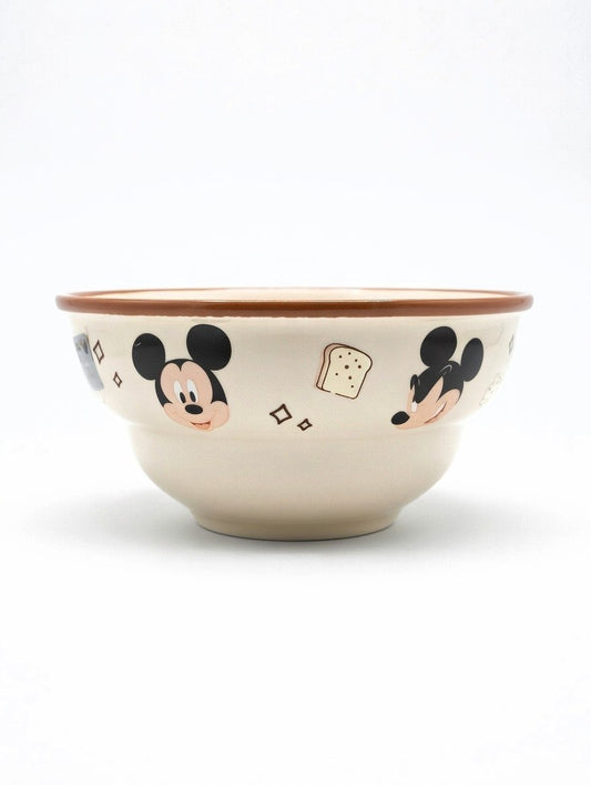 Brown Mickey Mouse bowl