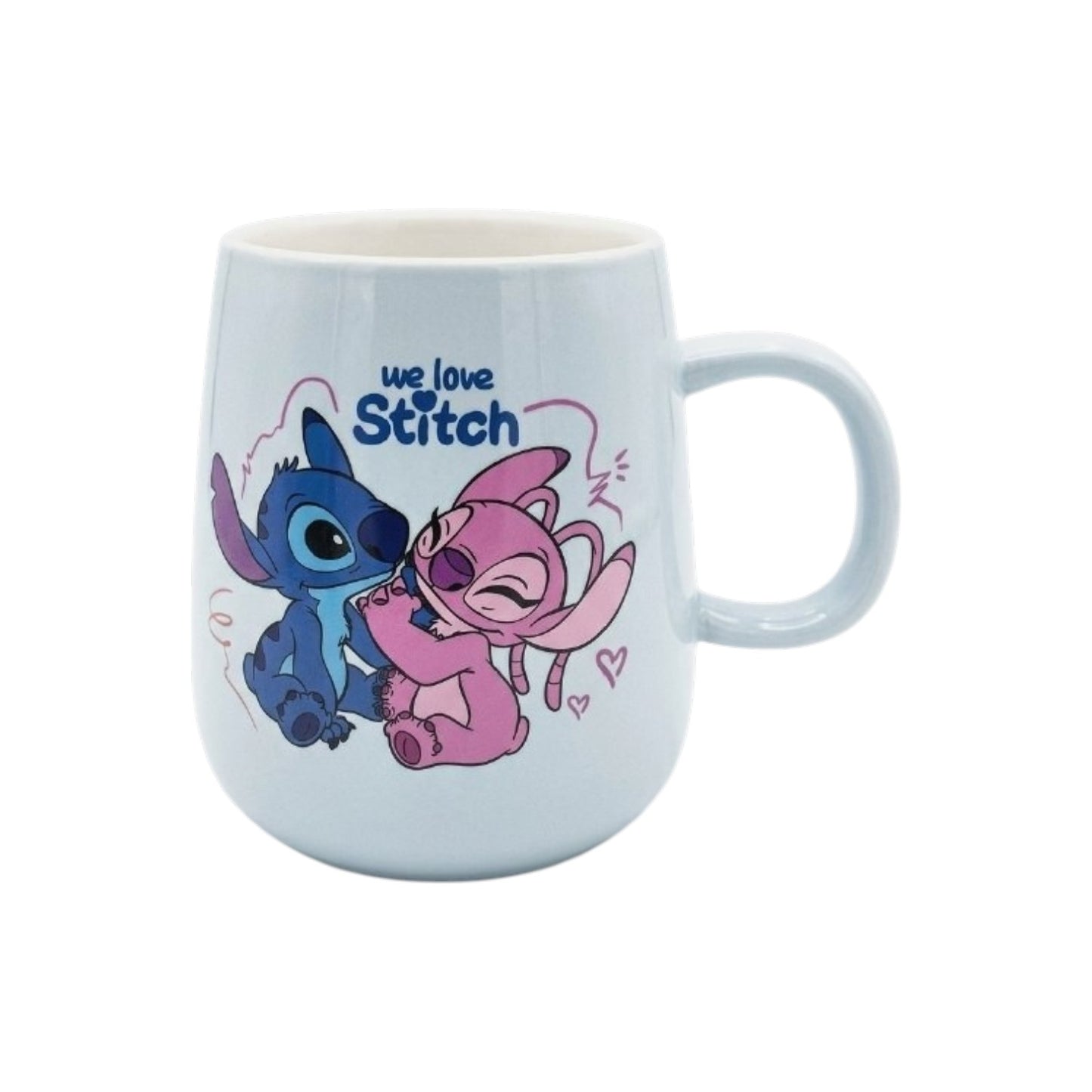 Blue Stitch and Angel Mug