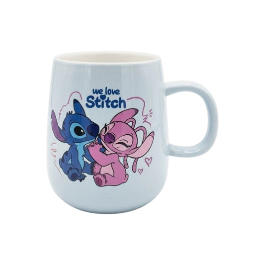 Blue Stitch and Angel Mug