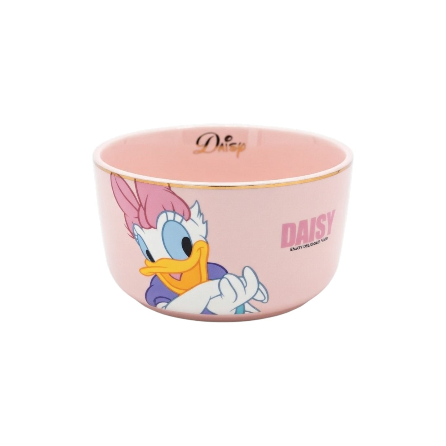 Pink Daisy Duck Bowl