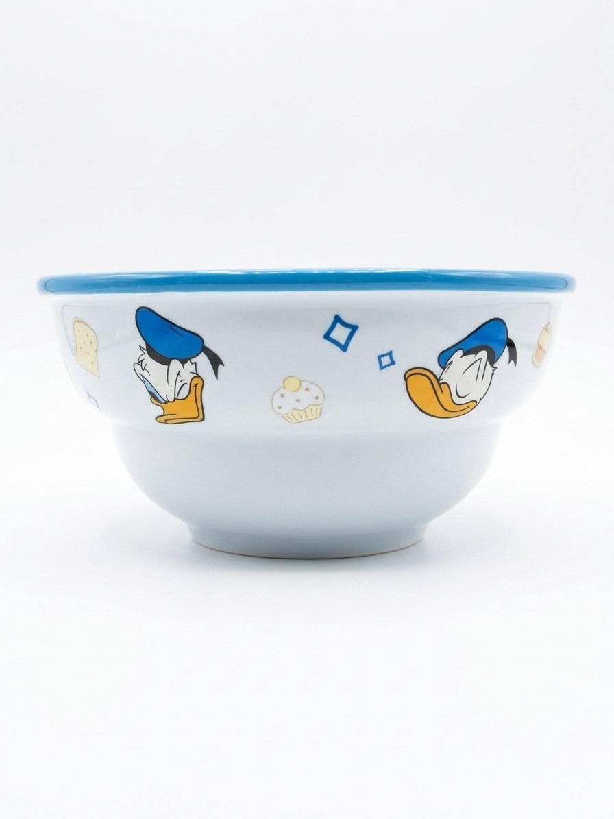 Baby Blue Donald Duck Bowl