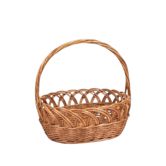 Woven palm-leaf carrier