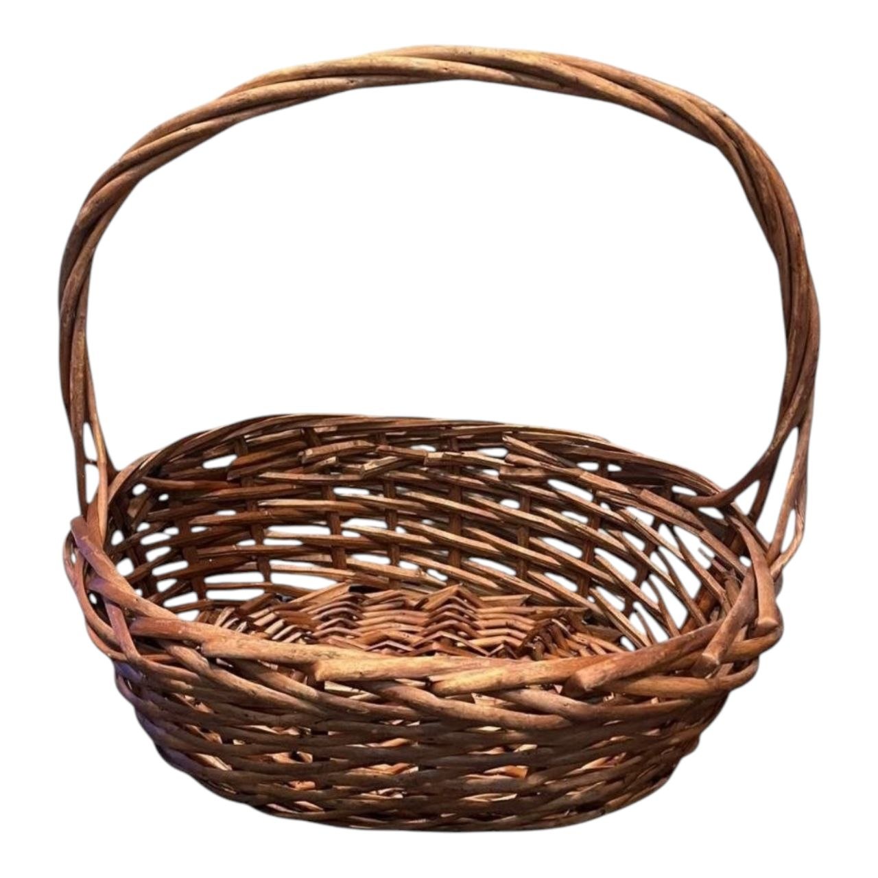 Wicker fruit holder