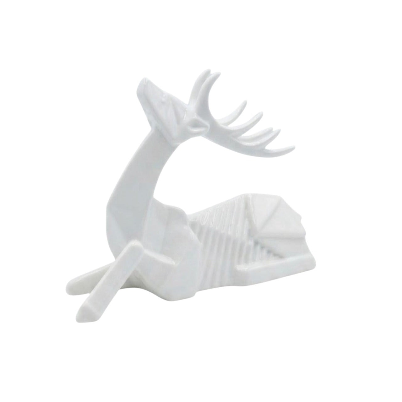 Ceramic sitting gazelle